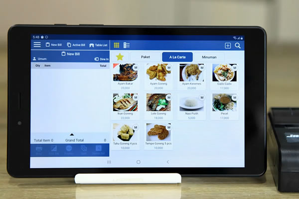 Laris Pos - Aplikasi POS untuk restoran kecil dengan fitur lengkap