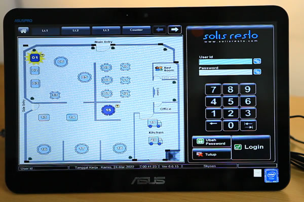 Solis Resto - Software POS untuk restoran dan cafe berbasis Windows